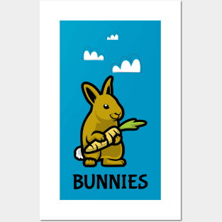 BUNNIES Posters and Art